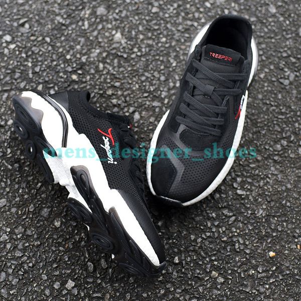 

treeperi basf runner 511 reflective men women trainers black white sneakers running shoes us 8 eur 41.5 for men