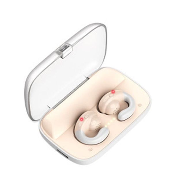 

practical s19 non-in-ear wireless earphone durable headsets hanging ear portable earphones