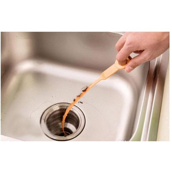 

52cm snake drain weasel hair clog tool starter kit for drain cleaning household cleaning tools w jllpek eatout