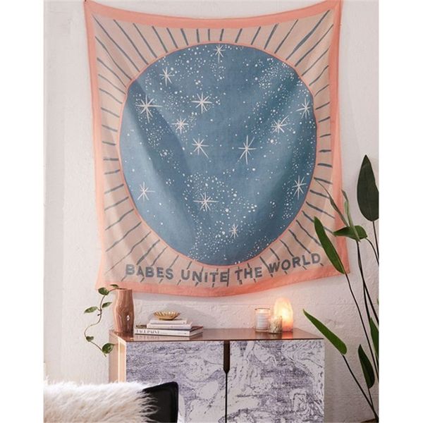

гобелен стена ткань hippie boho psychedelic гобелен гобелен bohemian цветочные листья star спальня tapiz mandala wall carpet