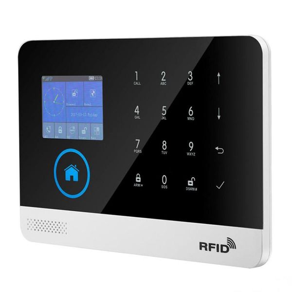 

alarm systems graffiti smart anti-theft touch control keyboard wifi gsm supports multiple languages