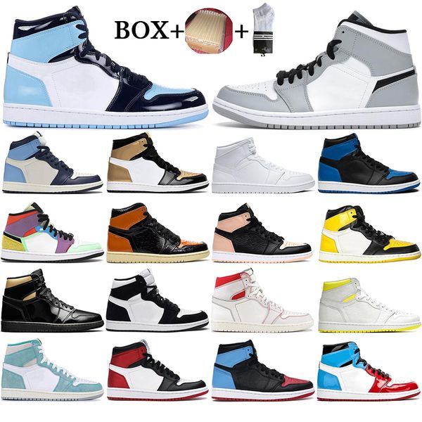 

with socks 2021 1s mens basketball shoes 1 shattered backboard mocha unc turbo green fearless outdoor sport sneakers eur 36-46, White;red