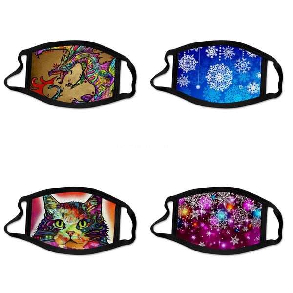 

печать дизайнер face maskface маски out door спорт вестерн # 819, Black