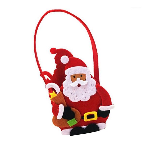 

christmas decorations 1pc santa claus bear snowman shape gift bag for merry home party decor kids gifts supplies1