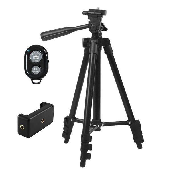 

3120 tripod, retractable and height-adjustable portable sports camera e-clip phone slr live bluetooth self-timer stand