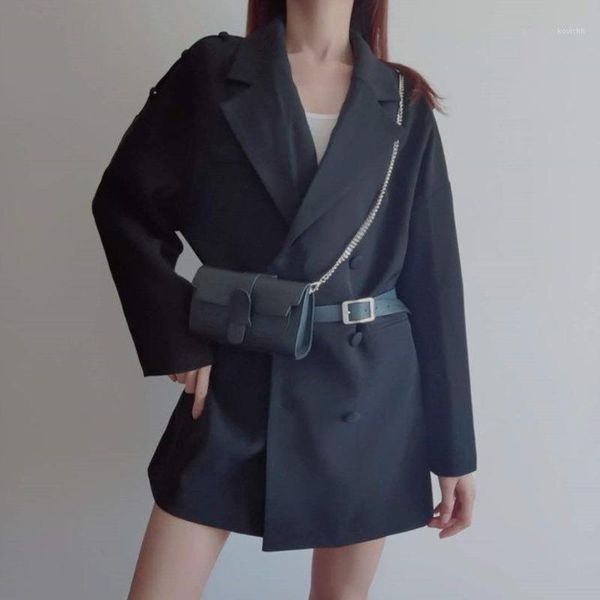 

ladies leather designer purse mini waist pack for women phone bags messenger purse women fanny pack chain shoulder bag1