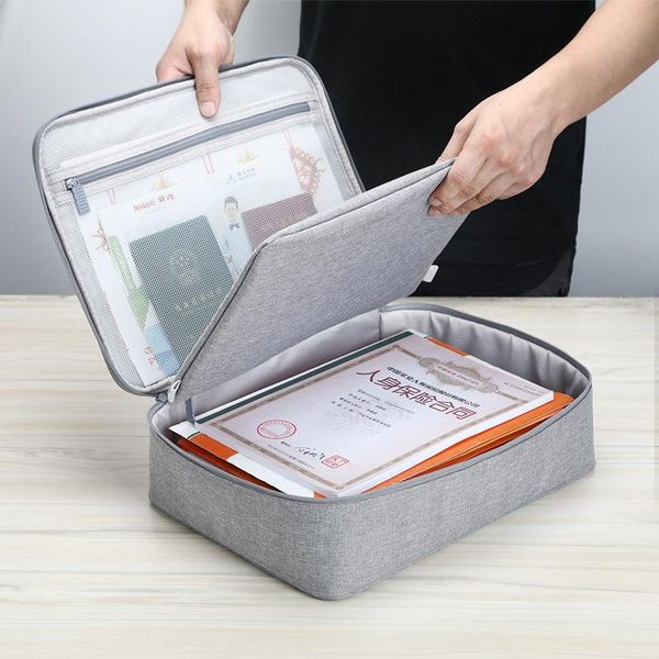 

waterproof briefcase business trip certificate organize bag office worker document file storage handbag traveling accessories