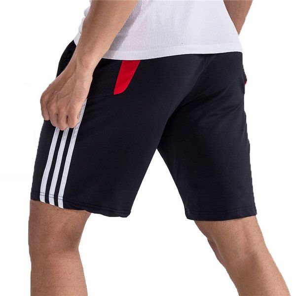 

2019 new large sports running fitness quick drying pants leisure beach outdoor men's shorts, White;black