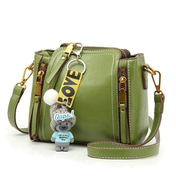 

threepeas small cute green women shoulder bag handbag messenger crossbody bag c1223