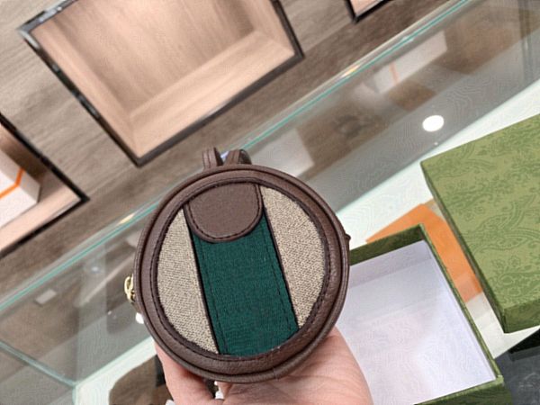 

11 cm circle classic purses designer fashion coin purses luxury mini wallet handbags beige pvc and brown leather, Red;black