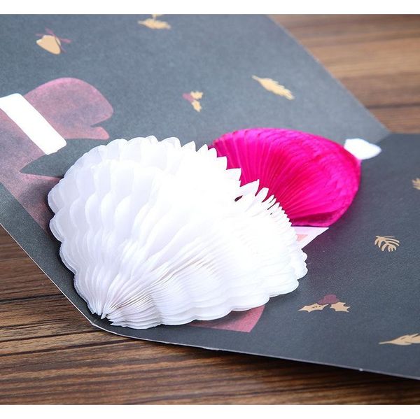 

creative 3d pop up greeting card cute cartoon christmas invitation card xmas santa claus greeting cards christmas g jllnzq sinabag