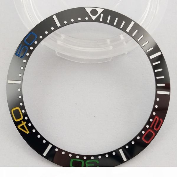 

38mm ceramic bezel insert watch kit fit automatic 40mm mens watch case new bezels insert watch accessories p300