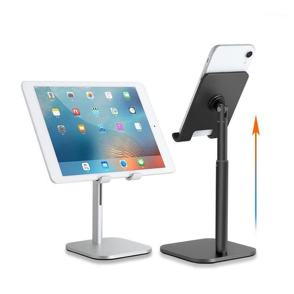 

tablet pc stands bracket, ap-4lh lifting version adjustable aluminum alloy multi-function mobile phone/tablet bracket1