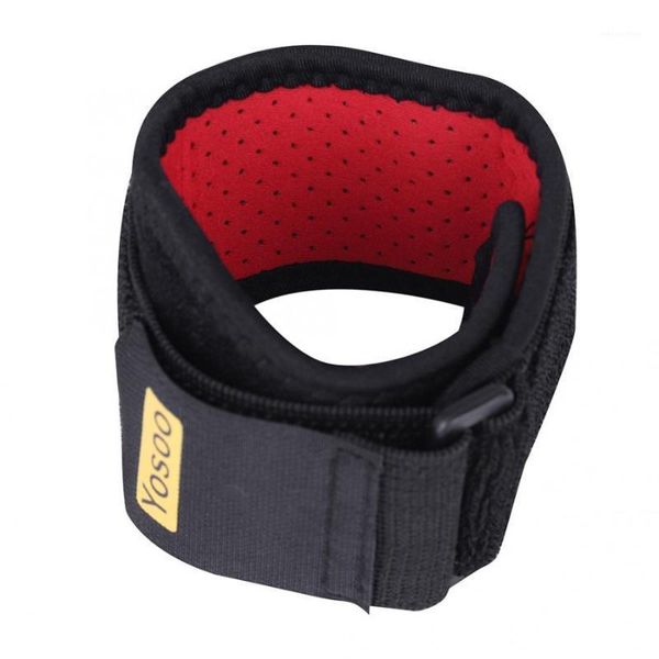 

elbow & knee pads band support adjustable neoprene strap brace forearm protector for relief1, Black;gray