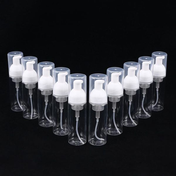 

10pcs plastic foam pump bottles foam pump dispenser mist spray bottles empty refillable containers 50ml uk local delivery