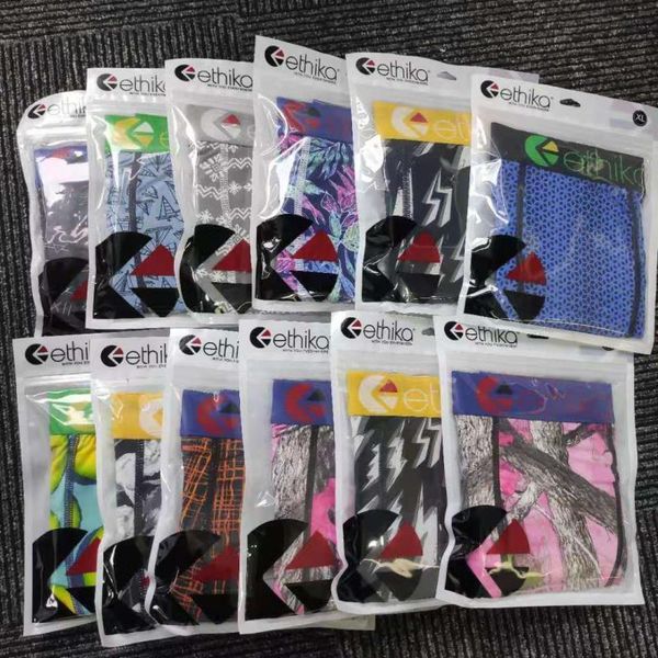 

ethika men boxers promotion random styles boxers underwear sports hip hop underwear street briefs knickers quick dry wholesale boxer959