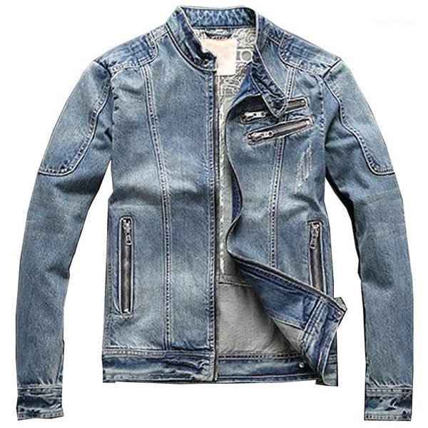 

summer and spring men's jacket denim coats casual jeans jackets automotive streetwear for men european brand male clothing a9621, Black;brown