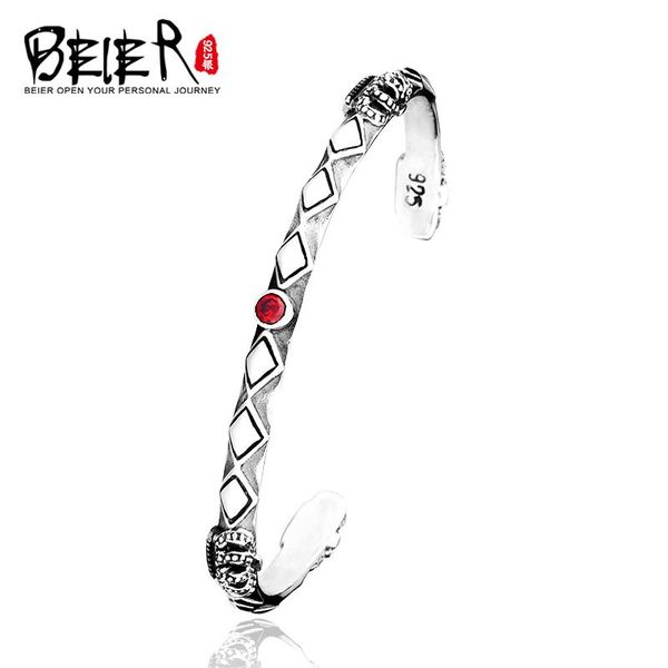 

бейер браслет способа романтичная высокое качество геометрический рисунок мужчины и женщины браслет br925sz010, Black