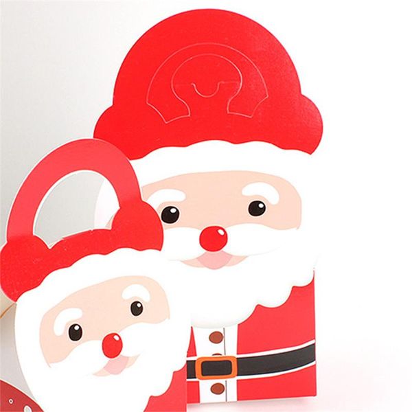 

9618cm lbsisi life 20pcs merry christmas red ручка paper box для детей упаковка печенье конфеты еды санта-клаус событие фавор jllfze hairjer