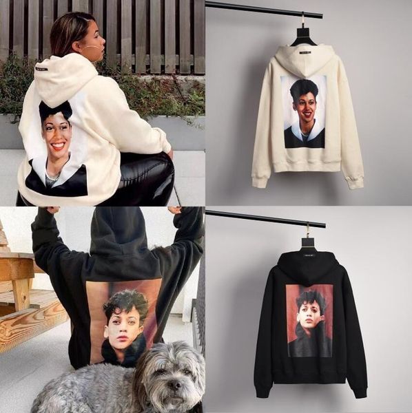 

2021 ins fg character p hoodies kh20 hoodie skateboard hooded sweatshirt men women designer hoodie, Black