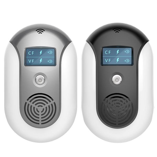 Electronic Pest Control Ультразвуковой Pest Repeller Главная Антимоскитная Убийца Убийца Грызун Ошибка Отклонить Мол Мыши EU US Plug Y200106