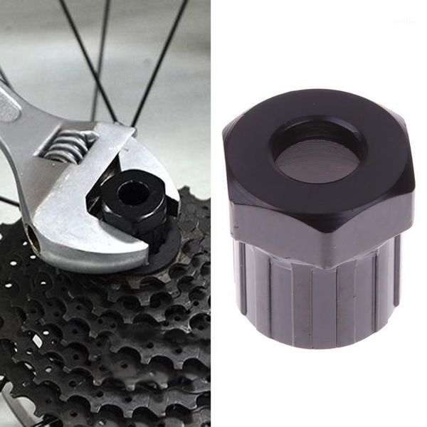

12 teeth bicycle heel remover mountain bike heel cassette remover 6-pin screw bike flywheel install remove tool1