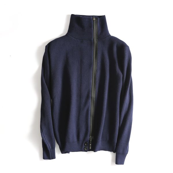 

2021 new fashion diagonal zipper turtleneck cashmere sweater women autumn winter korea streetwear pull femme hiver knitted cardigan 8usq, White;black