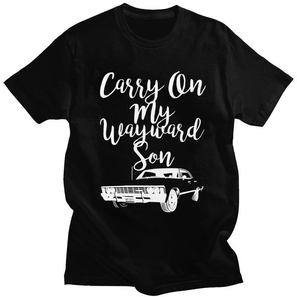 

handsome male carry on my wayward son short sleeves crewneck tv supernatural s apparel merch gift hooded sweatshirt hoodie men t shirt