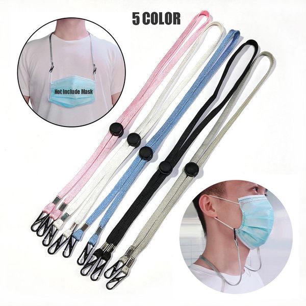 

and lanyard for kids 5pcs adults adjustable handy convenient safety holder face mask neck around strap dropship