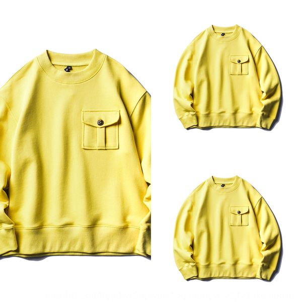 

city fanpin american pocket pullover pullover pullovercoat pulloversweater black coat ins men's fashion sweater for boys dosi7