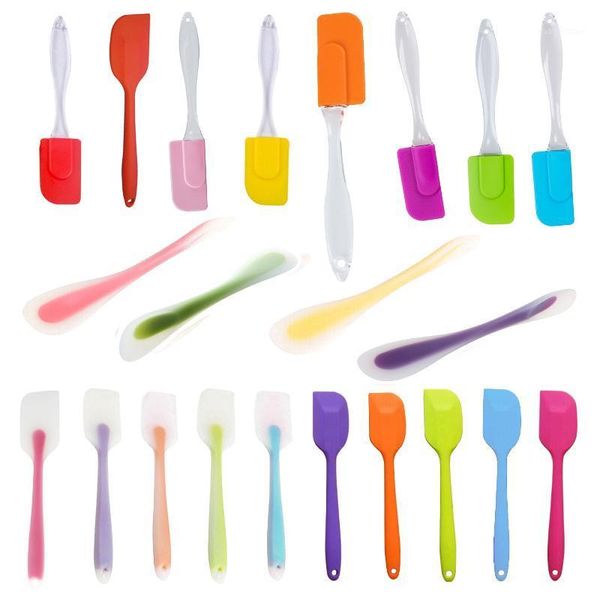 

baking & pastry tools silicone spatula spoon kitchen utensil cake mixer cooking scraper(purple)21cm1