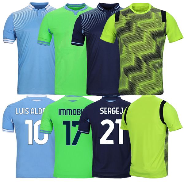 

serie a-lazio 2020-21 season home and away soccer jersey and training clothes sweatshirt (choose flocking, Black;yellow