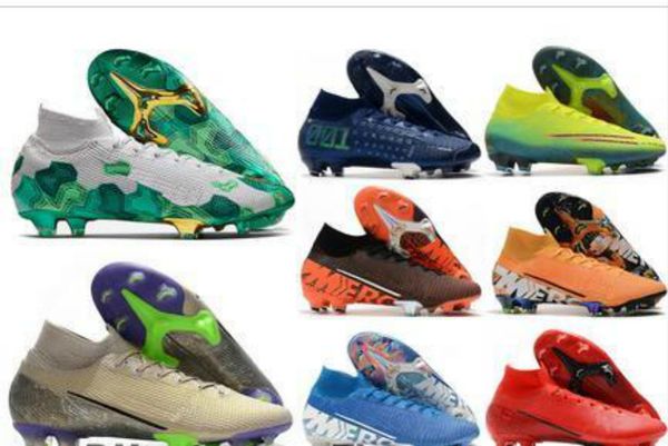 

2020 new mercurial superfly vii 7 360 elite se fg mds 001 002 cr7 ronaldo neymar njr mens boys soccer shoes football boots cleats