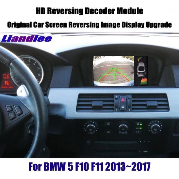 

car front rear view camera for 5 series f07 f10 f11 f18 2010-2021 2021 reversing backup dvr camera decoder module accesories1