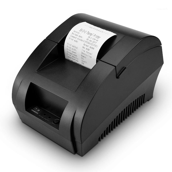 

printers 3 pcs 58mm thermal receipt printer ticker check for restaurant and supermarket support cash drawer1