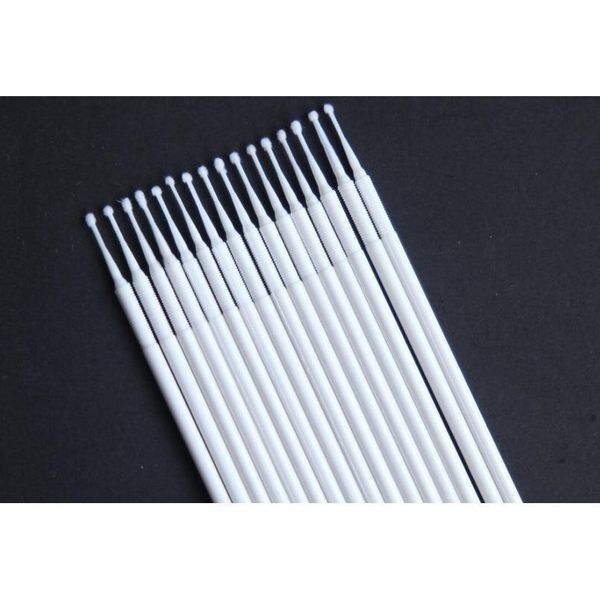

manufacturers selling disposable mini eyelash brush grafting eyelash stick cotton stick black/white 10000pcs/lot manufacturers qylbdi
