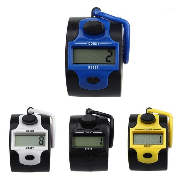 

mini 5 digit electronic lcd display digital hand tally counter yellow1
