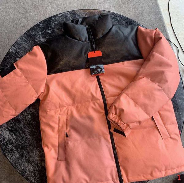 

fashion outdoor winter jacket for mens women parkas down coat warm men jackets coats women quality clothing, Black