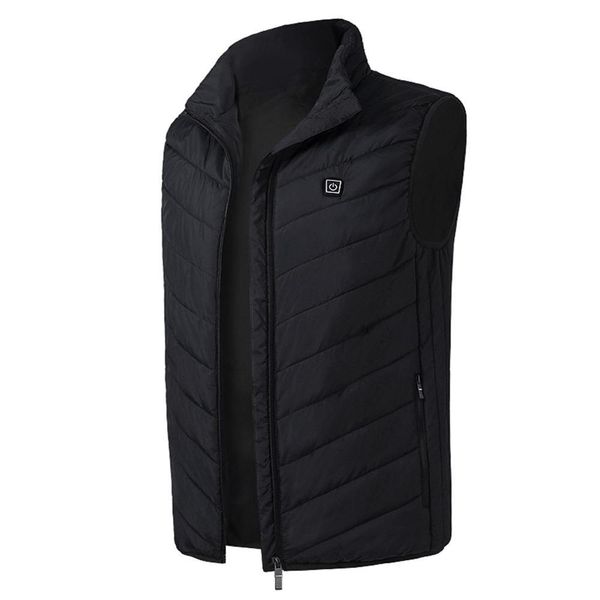 

2021 new heating washable loading usb warm three-speed temperature control 45th and tactic outdoor fishing vest 6yua, Black