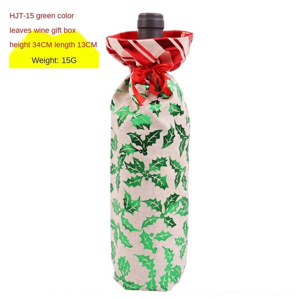 

mah1n set champagne creative leaves bottle pattern dress carnival set bottlewine bottle wine snowflake restaurant decorations xlhs5