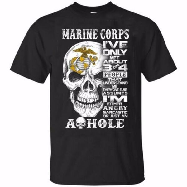 

skull marine corps i've only met about 3 or 4 people men cotton s 3xl hoodie designers t shirts sweatshirt