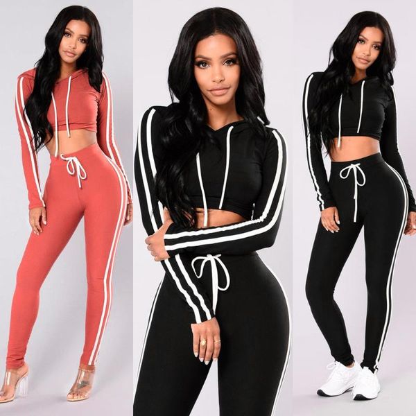 

fashion tracksuit women ladies pullover hoodies sweatshirt +pants sport wear casual sets casual sweatshirts pullover hoodies, Gray