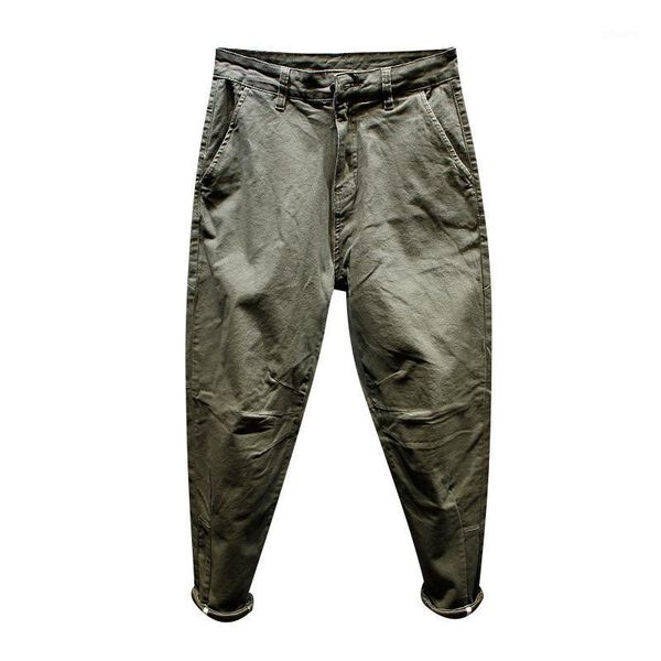 

wholesale 2021 conical three-dimensional spring casual pants male japanese trendy brand harem loose sports beam foot harem pants1, Black