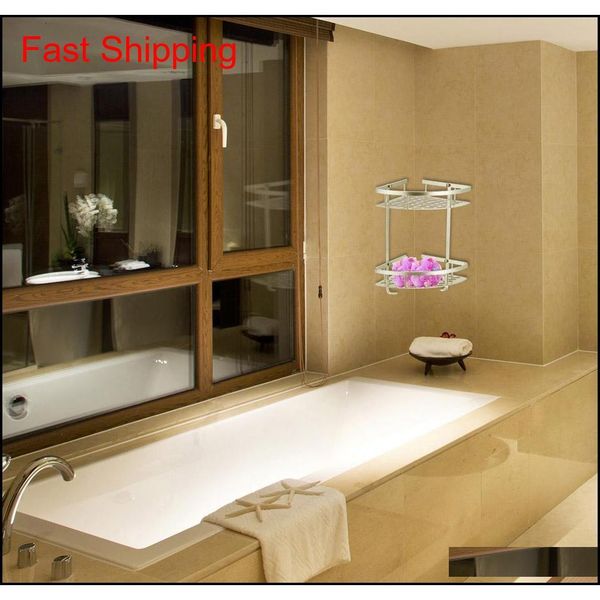 

2/3tier corner storage holder shelves bathroom shampoo shower kitchen storage rack organizer bath access qylodm toys2010