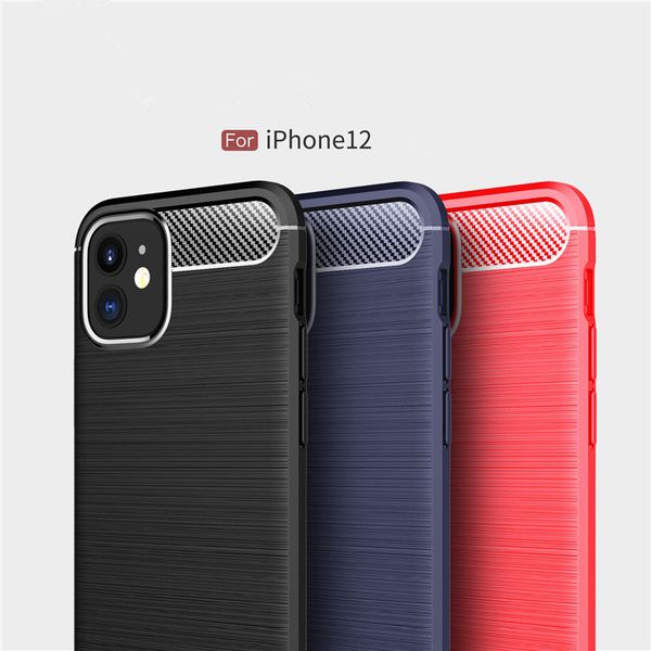 

carbon fiber phone case for iphone 12 11 pro mini x xr xs max se2 6s 6 7 8 plus phone cover dhl
