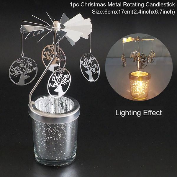 

fengreise metal go round candlestick с рождеством рождественские украшения рождественские украшения для домашнего стола 2020 noel natal cris