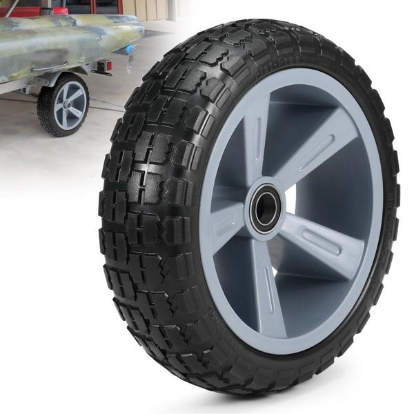 

10 inches puncture-proof kayak trolley tire wheel for kayak canoe trolley cart replacement tire wheel accessories