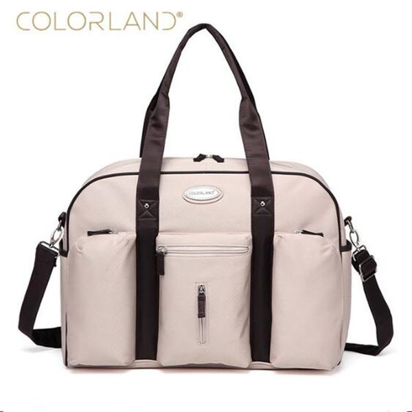 

colorland large capacity baby diaper bag organizer nappy bags mummy maternity bags for mother baby bag stroller diaper handbag lj201013