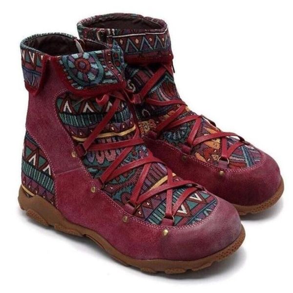 

new riding boots women large size flat short boots side zipper fashion casual women's designer women shoes 2020, Black