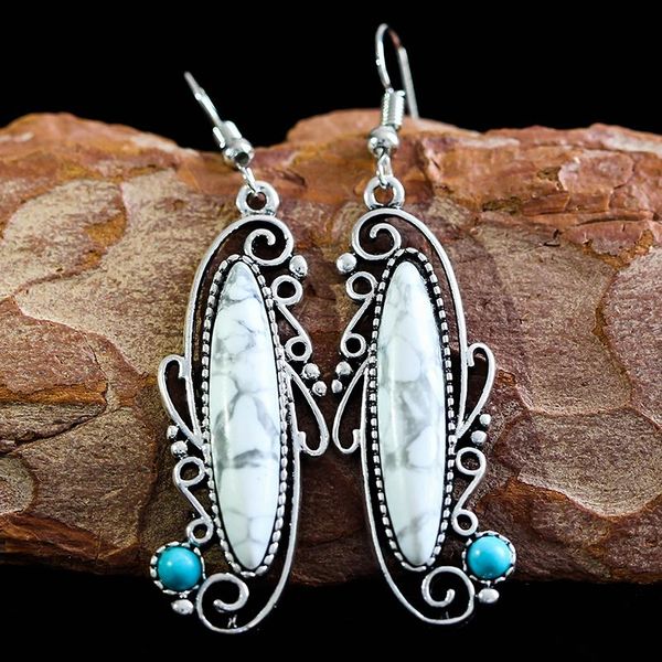 

creative carved long style dangling earrings fashion retro women drop earring jewelry for female aretes de mujer modernos 2020, Silver